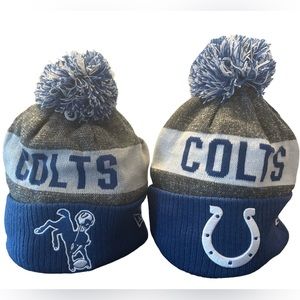 Indianapolis Colts New Era Knit Cap Set